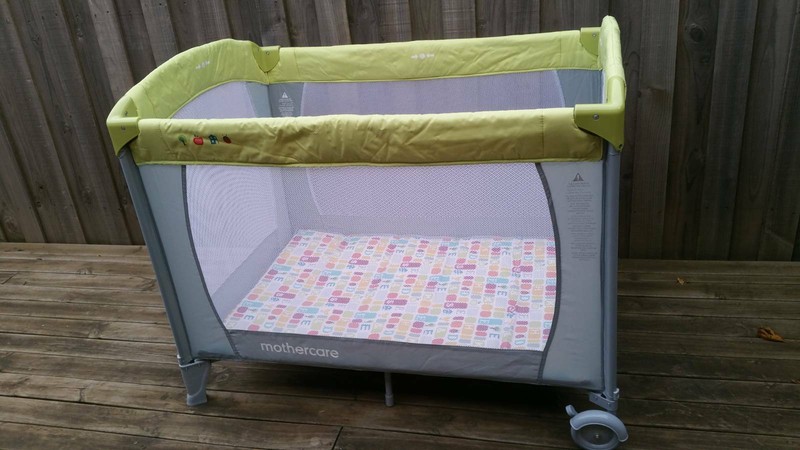 mothercare travel cot bedding